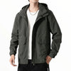 Veste militaire capuche homme