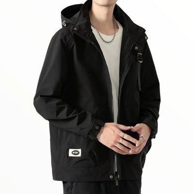 Veste militaire capuche homme