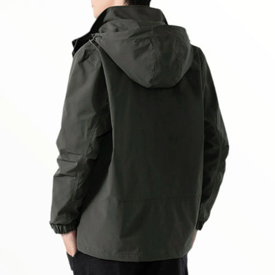 Veste militaire capuche homme