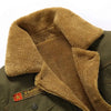 VESTE MILITAIRE AVEC DOUBLURE EN FOURRURE