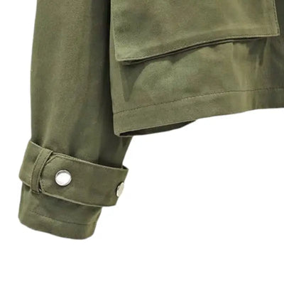 Veste militaire femme