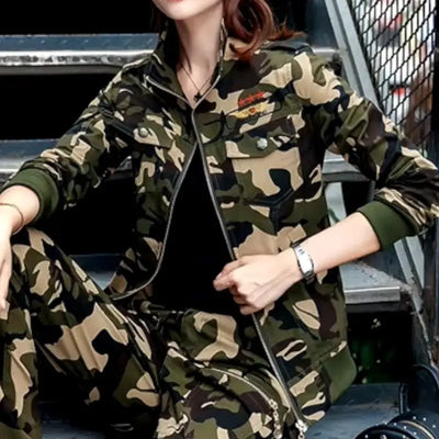 Veste militaire femme