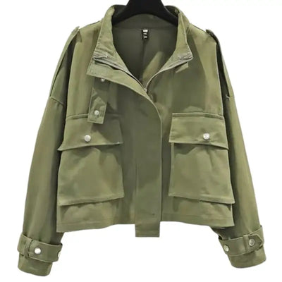 Veste militaire femme