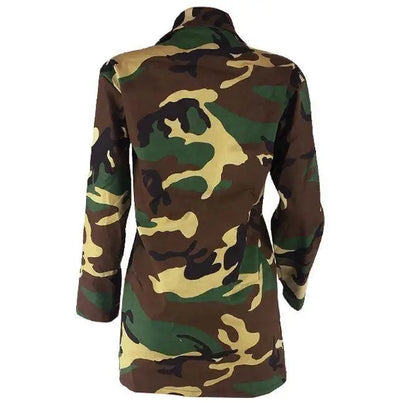 Veste militaire femme camouflage