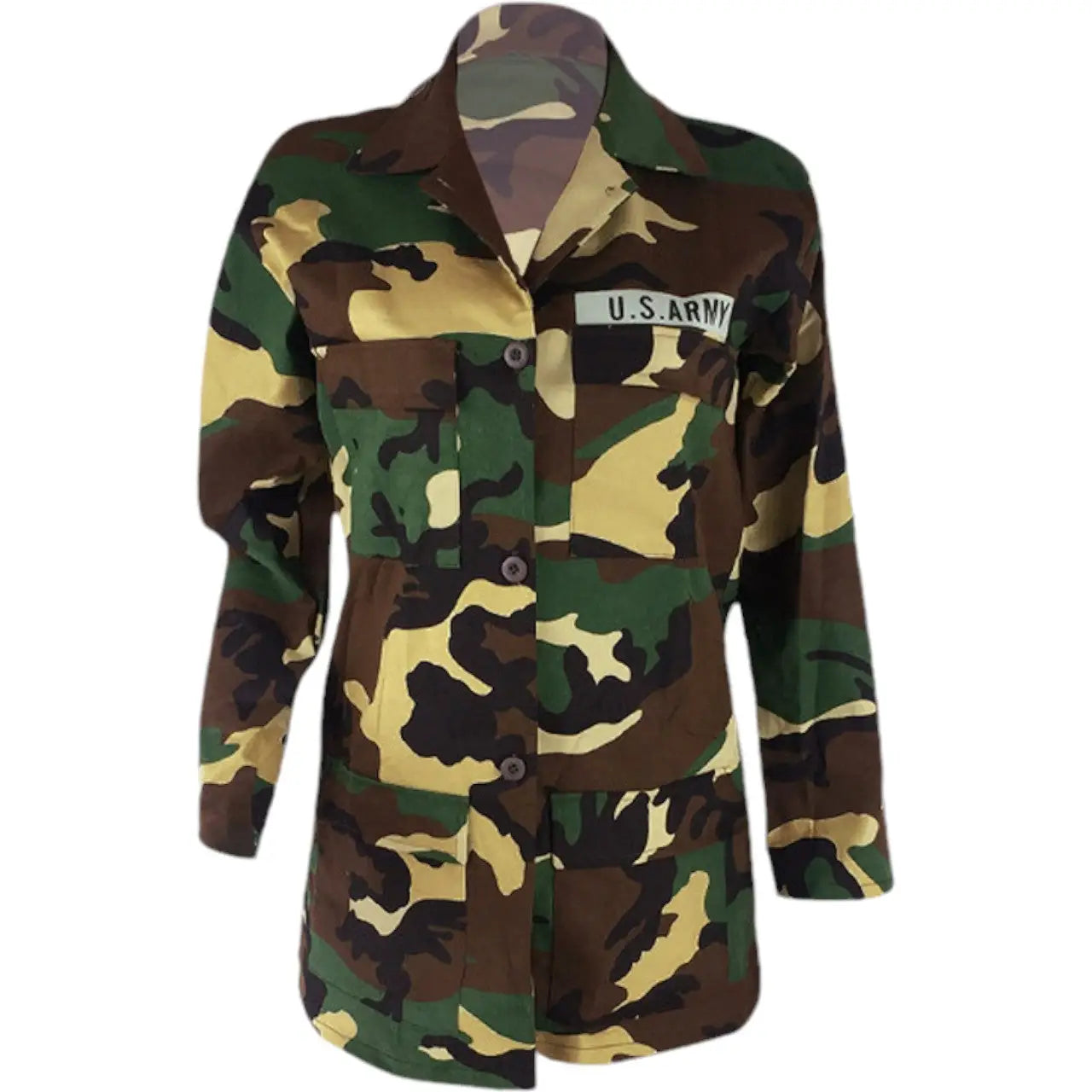 Veste militaire femme camouflage