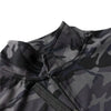 Veste militaire femme camouflage noir