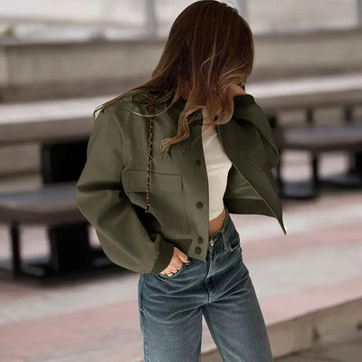 Veste militaire femme chic