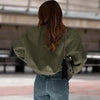 Veste militaire femme chic