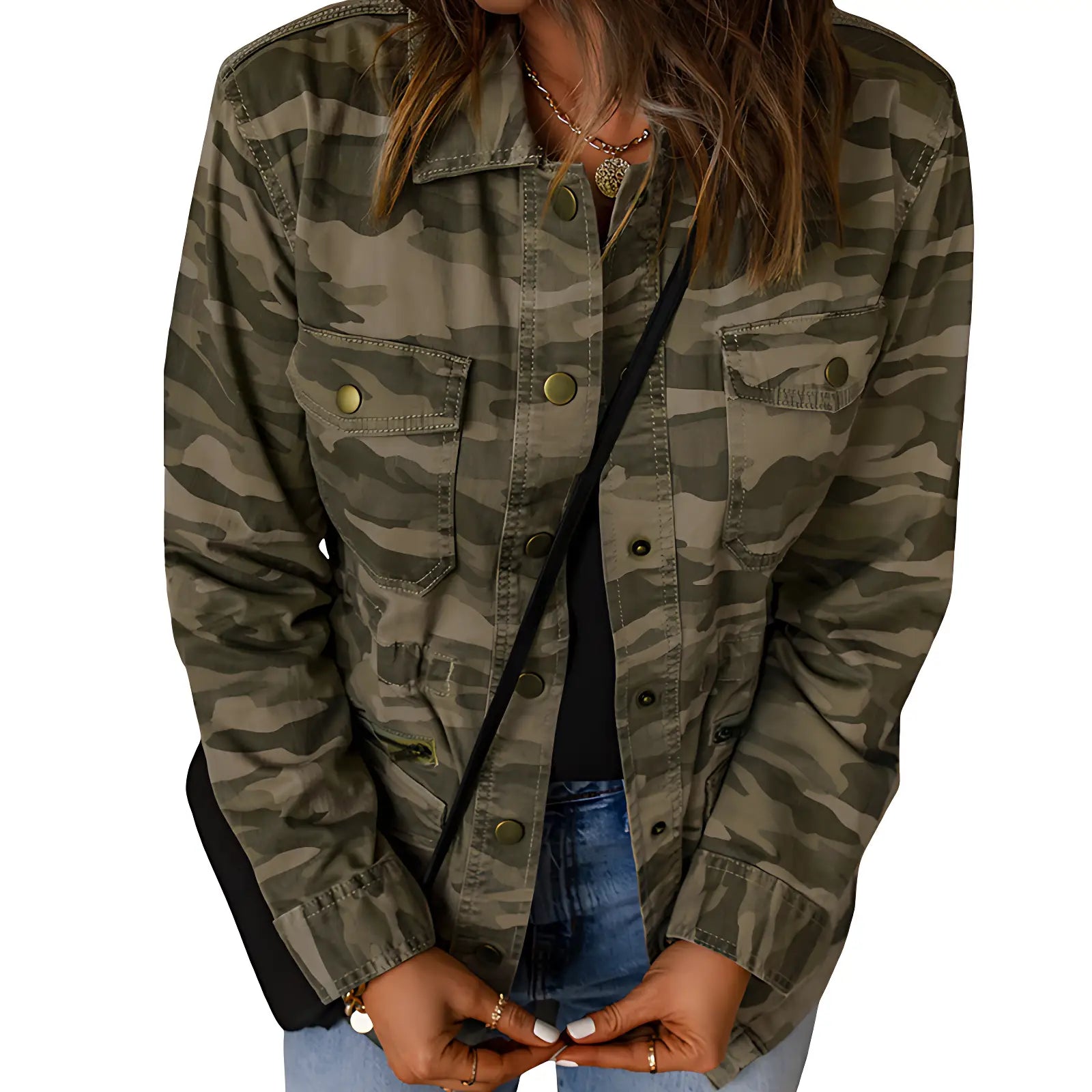 Veste militaire femme chic
