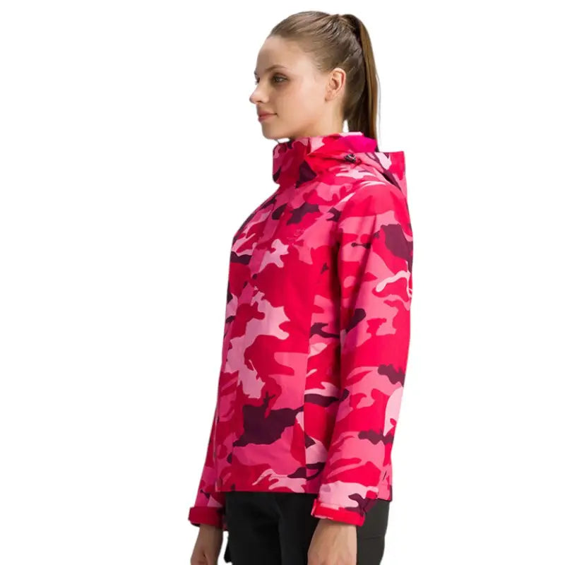 Veste militaire femme rose