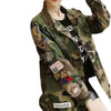 Veste militaire femme tendance