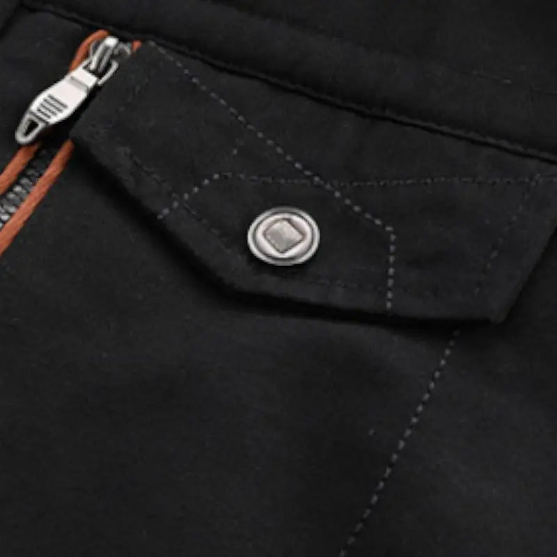 Veste militaire fourrure homme