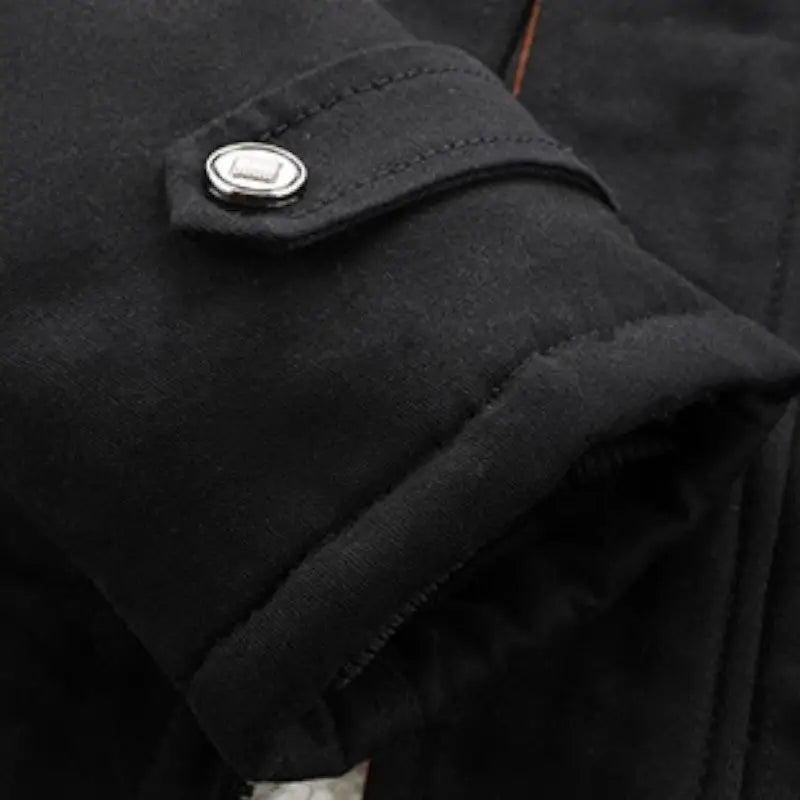 Veste militaire fourrure homme