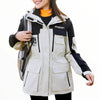 Veste militaire hiver femme