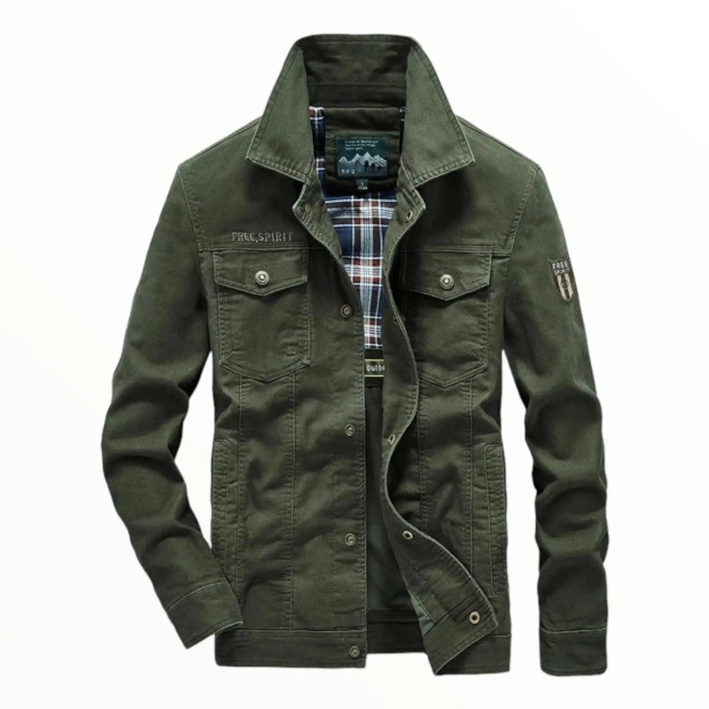 Veste militaire homme été