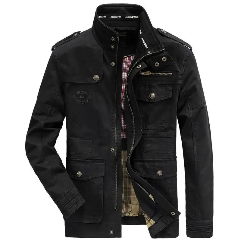 Veste militaire homme kaki