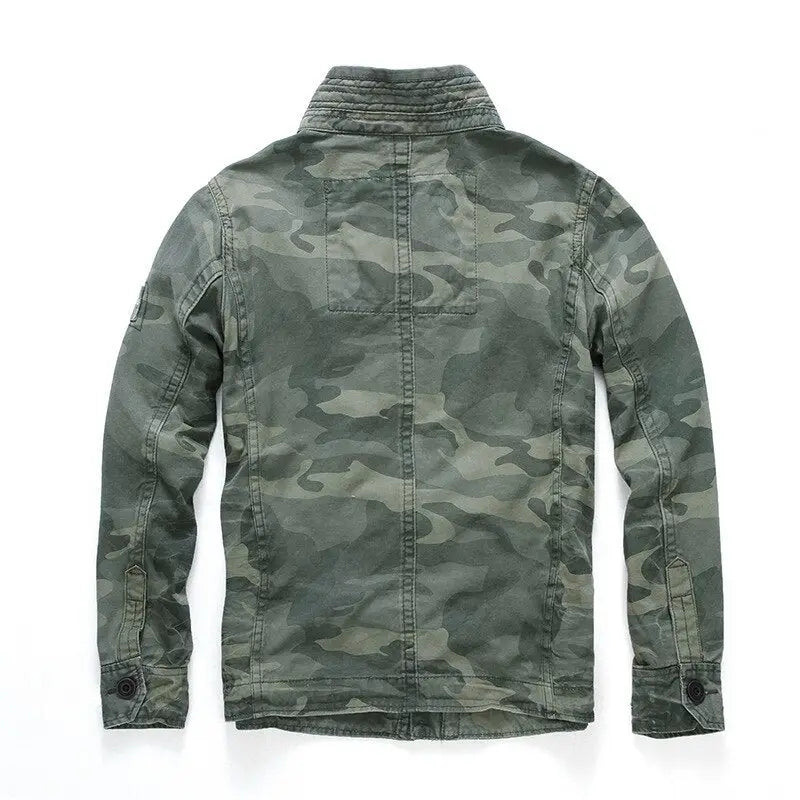 Veste militaire homme vert