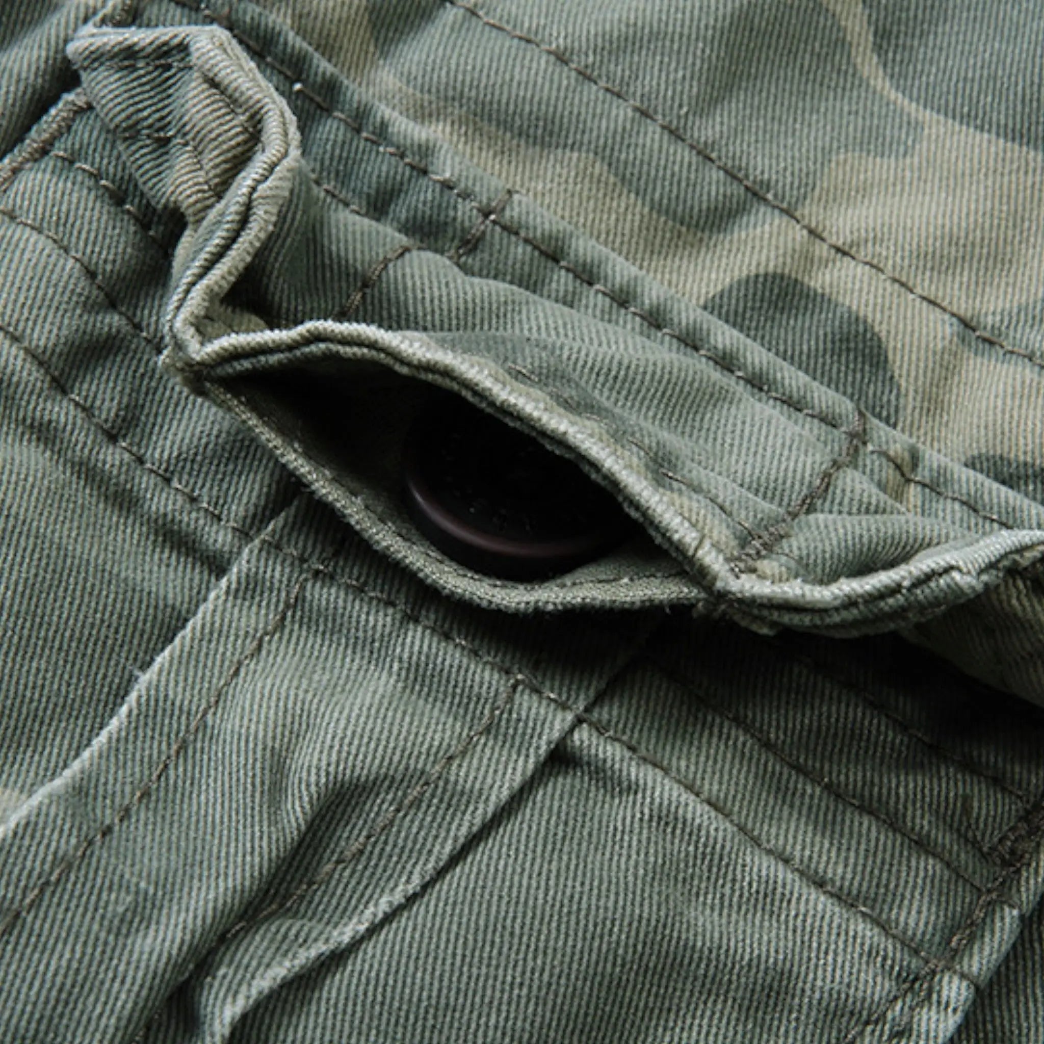 Veste militaire homme vert