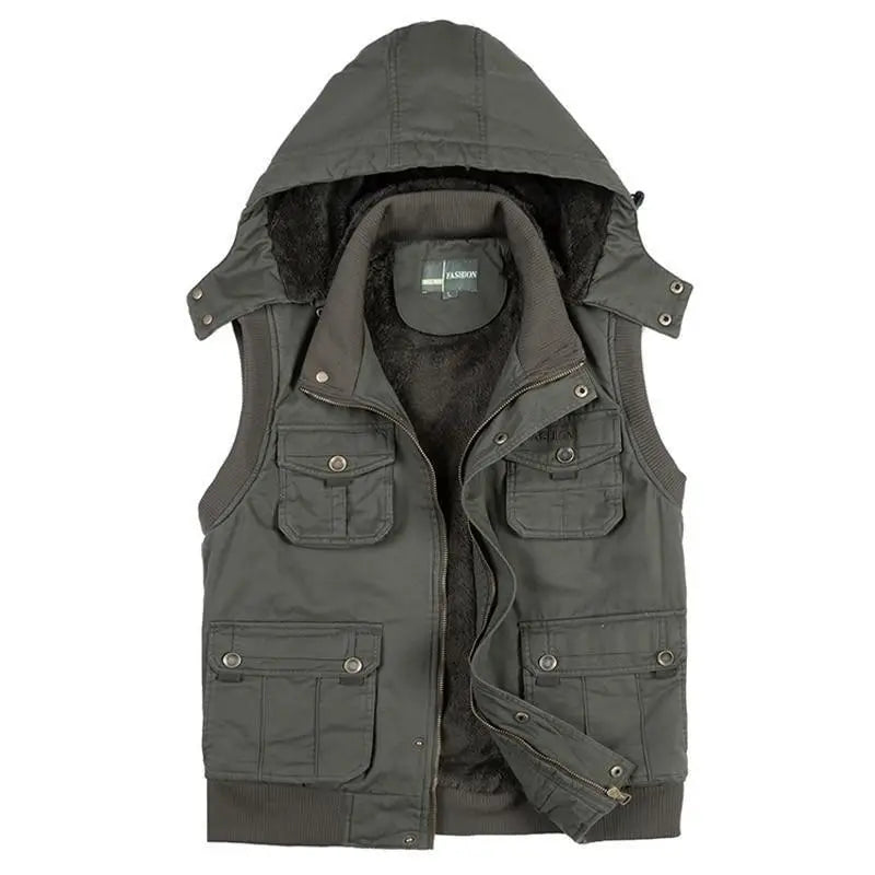 Veste militaire sans manche homme