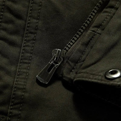 VESTE MILITAIRE AVEC MANCHES À POCHES