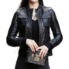 Veste militaire noire femme