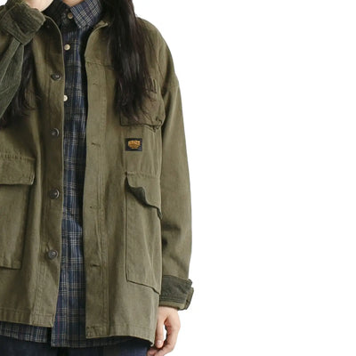 Veste militaire oversize femme