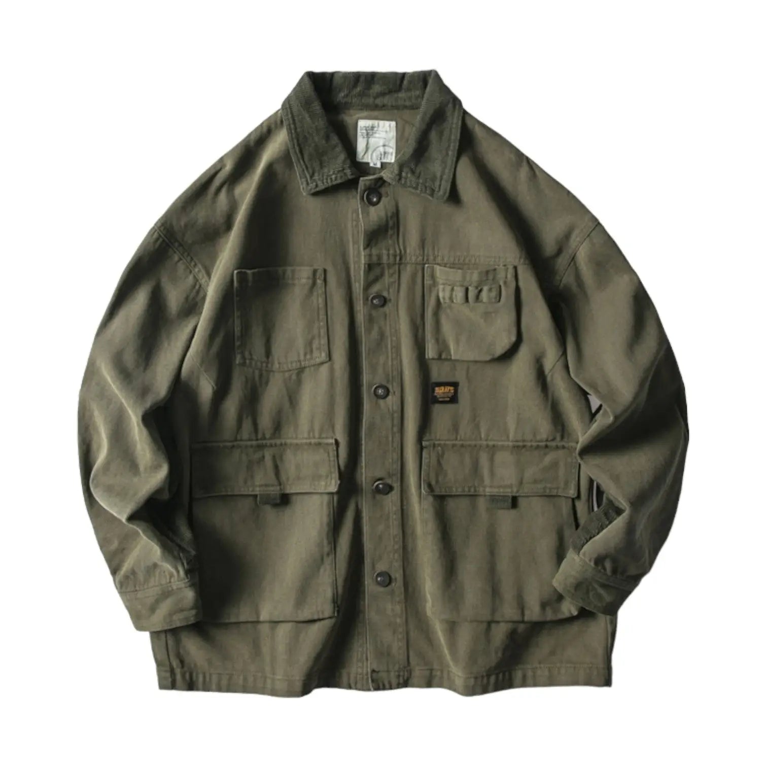 Veste militaire oversize femme