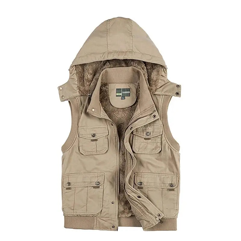 Veste militaire sans manche homme