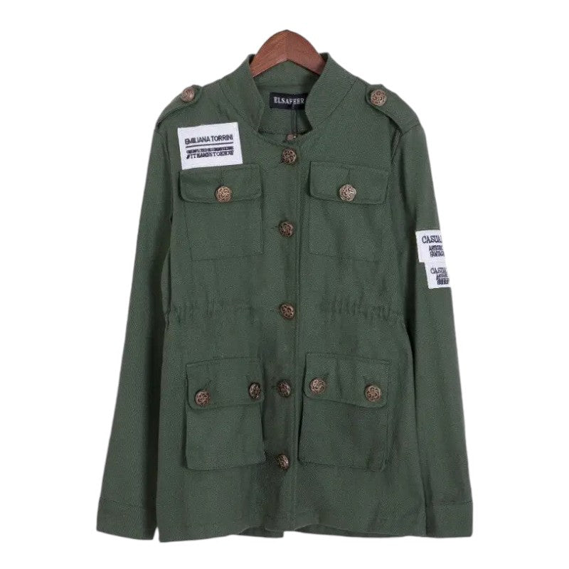 Veste militaire vintage femme