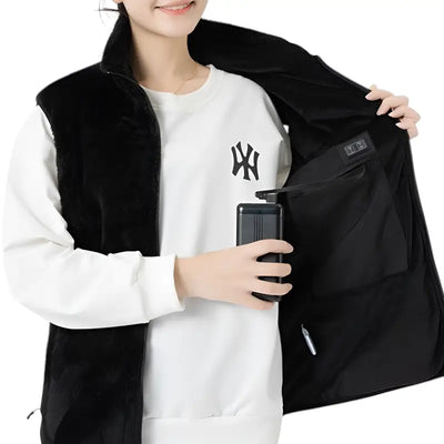 Veste polaire chauffante