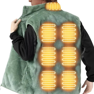 Veste polaire chauffante