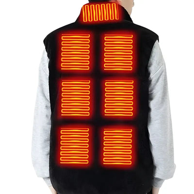 Veste polaire chauffante