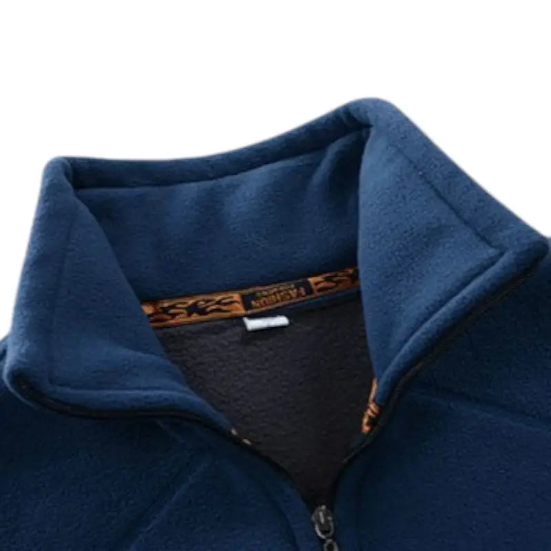 Veste polaire militaire bleu marine