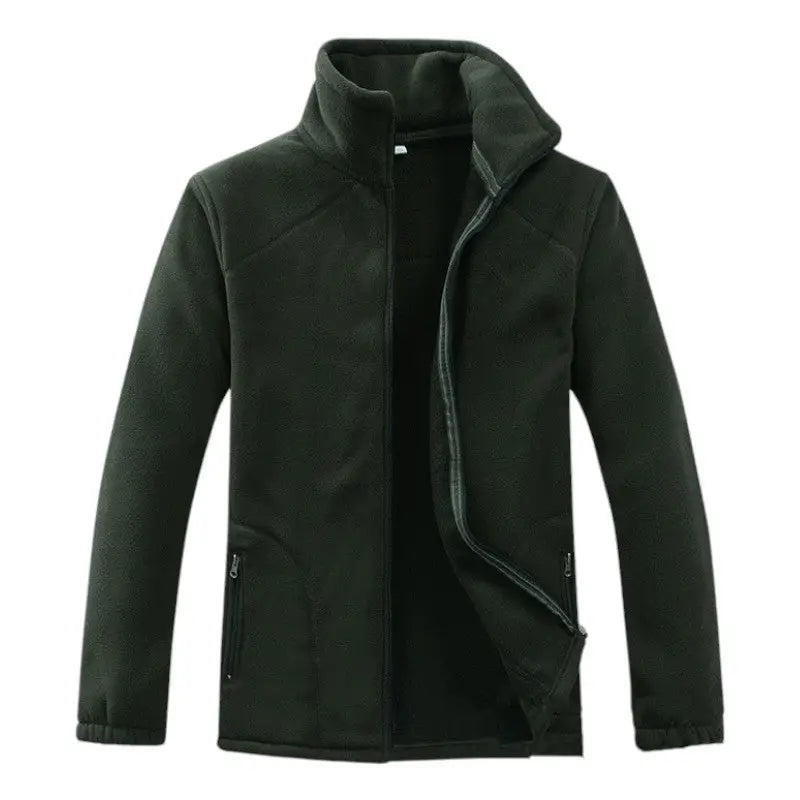 Veste polaire militaire bleu marine