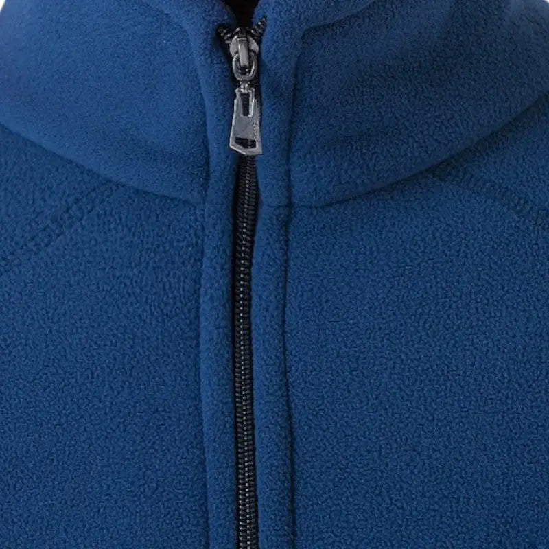 Veste polaire militaire bleu marine