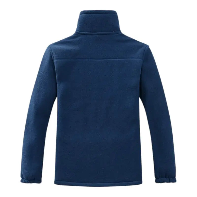 Veste polaire militaire bleu marine