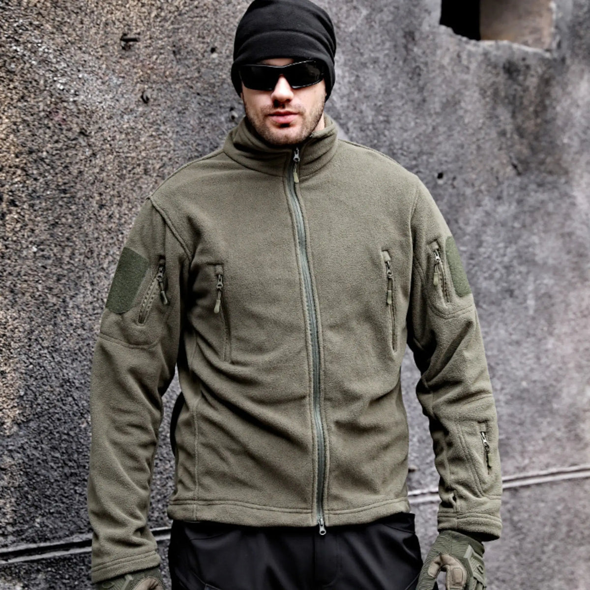 Veste polaire militaire homme