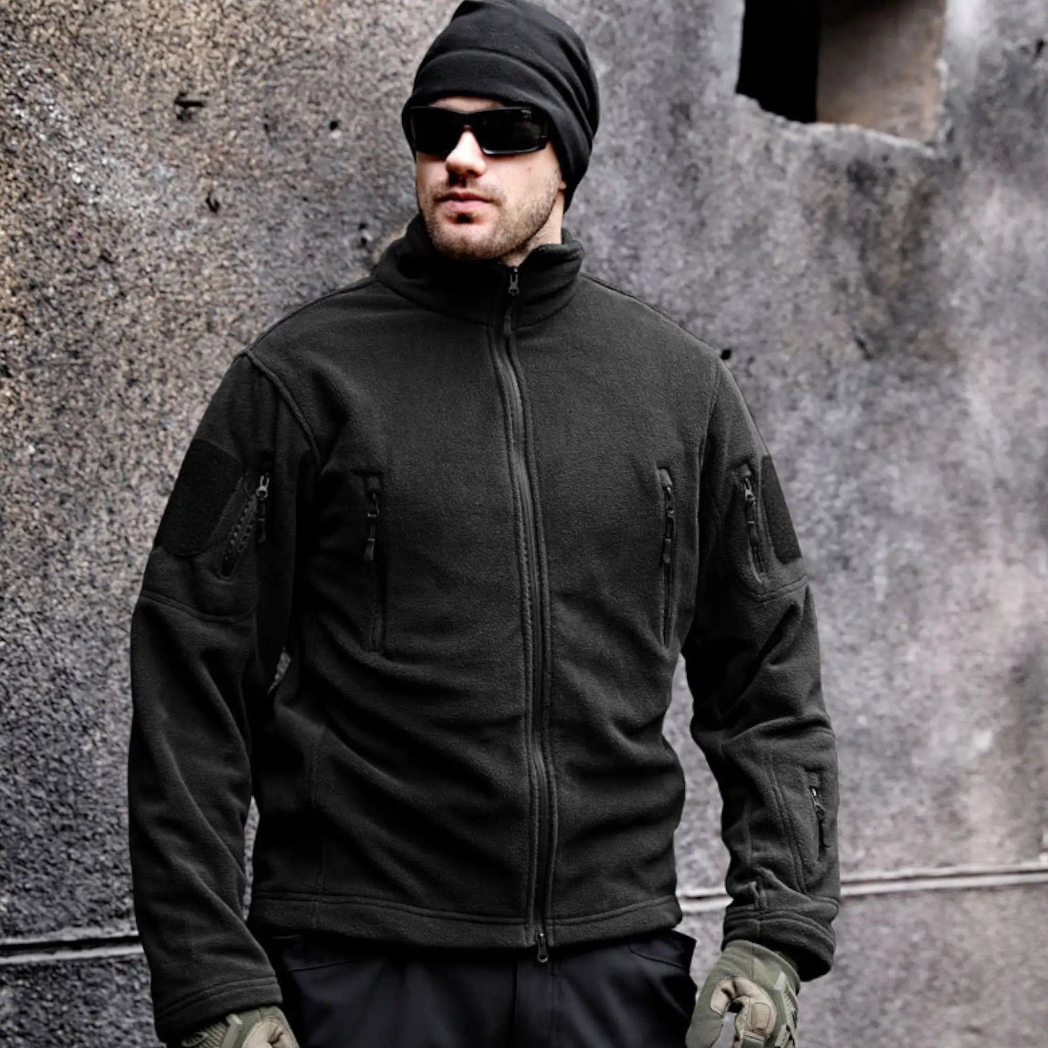 Veste polaire militaire homme