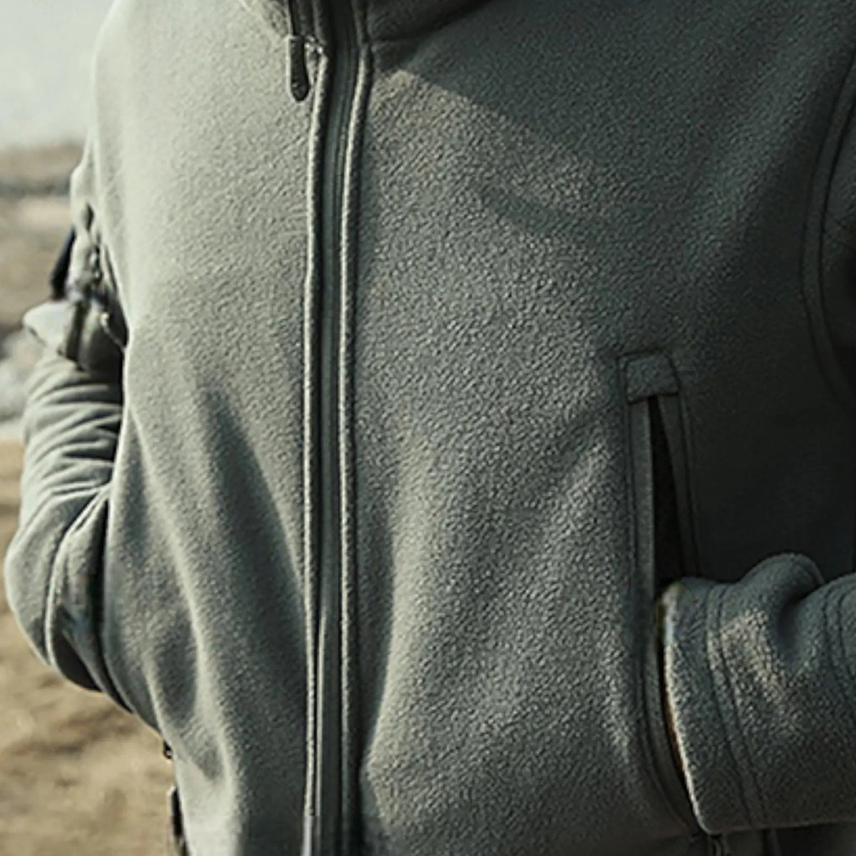 Veste polaire militaire homme