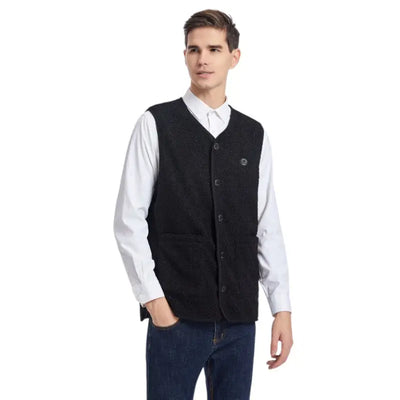 Veste sans manche chauffante