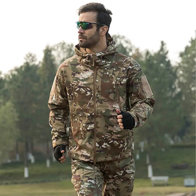 Veste softshell chasse