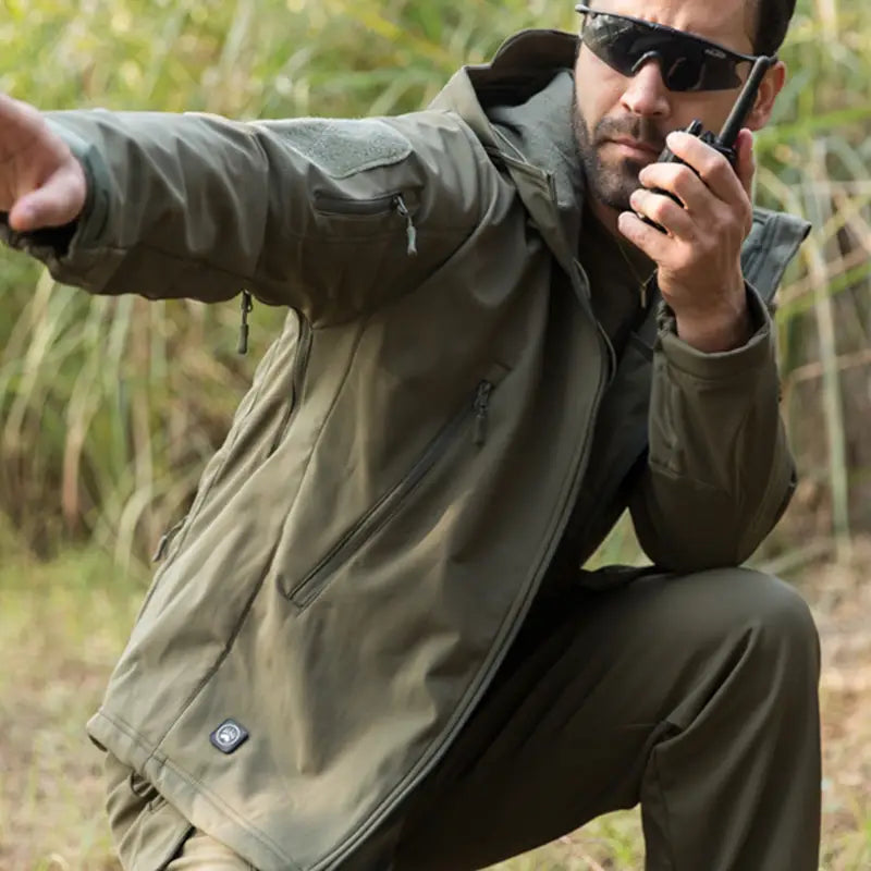 Veste softshell chasse