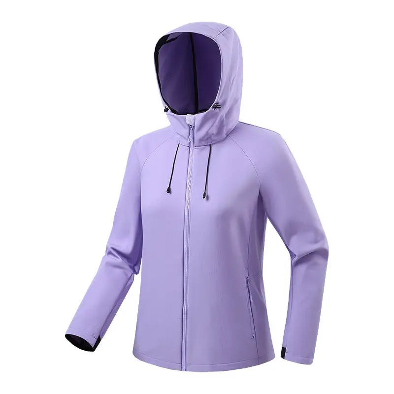 Veste softshell femme imperméable et coupe-vent 1000 mm pour extérieur