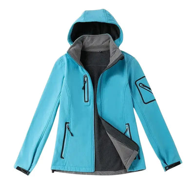 Veste softshell légère femme pour le printemps l’automne et l’hiver