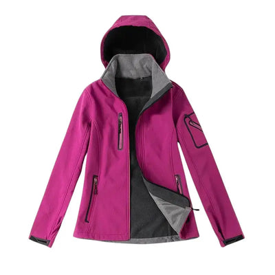 Veste softshell légère femme pour le printemps l’automne et l’hiver