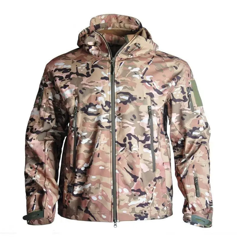 Veste softshell militaire