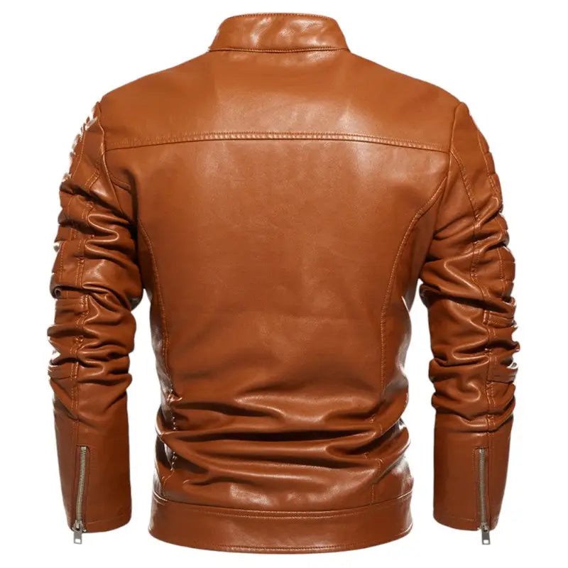 Veste style biker homme