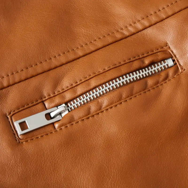 Veste style biker homme