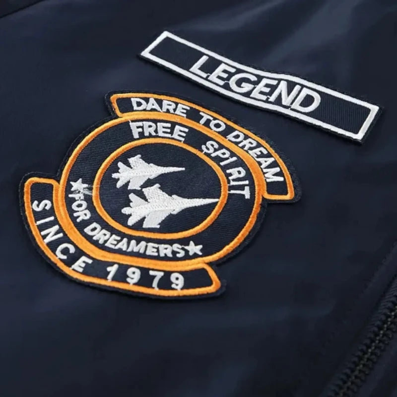 Veste stylé bleu