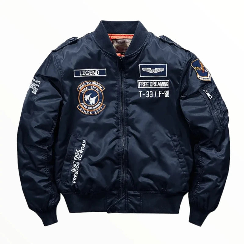Veste stylé bleu